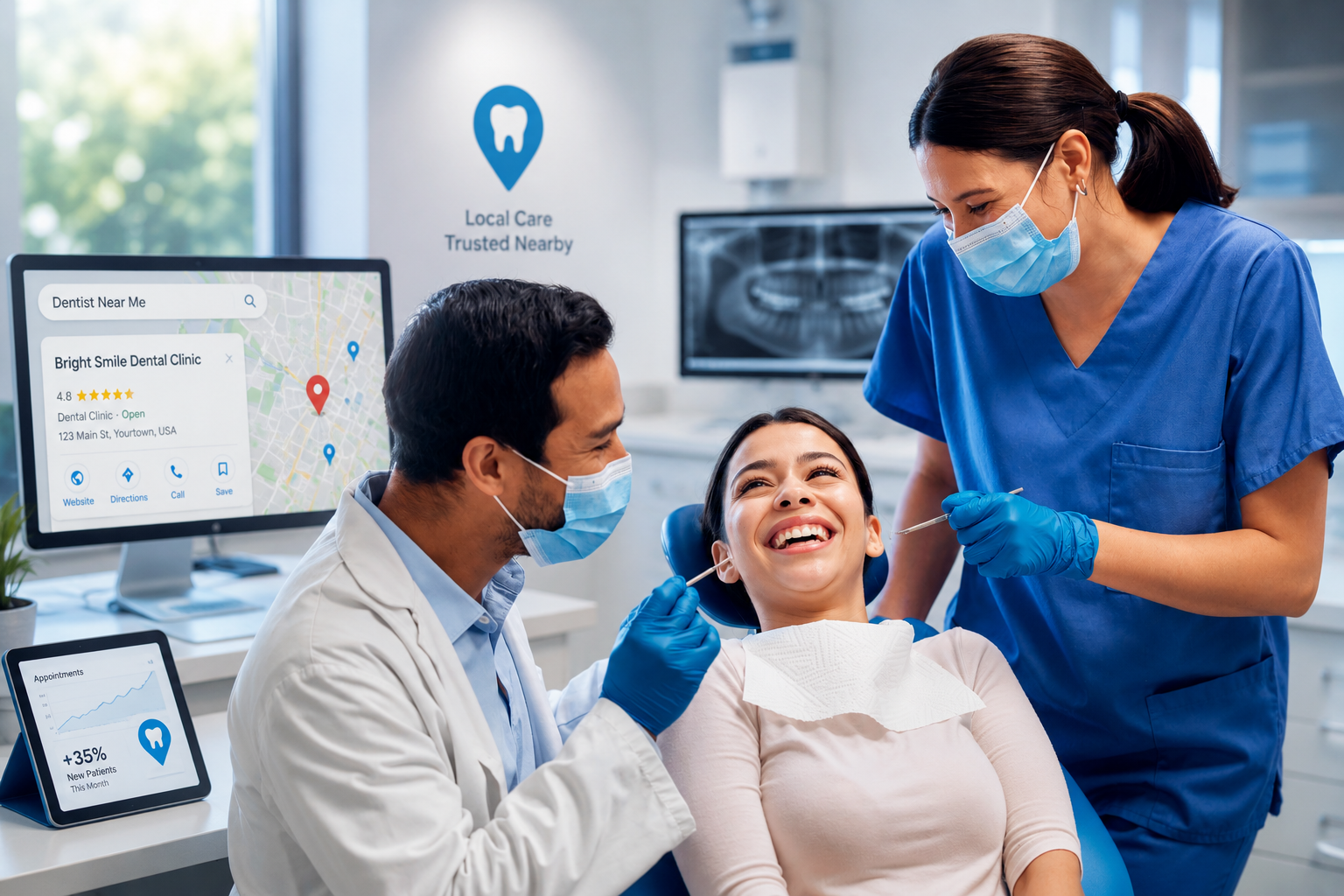 Local SEO for Medical Practices: How Dental SEO Services Help Clinics Get Found  and Stay Found