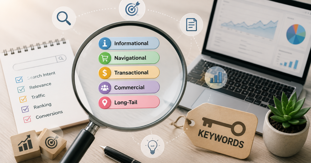 Beyond Search Volume: Understanding the 4 Core Types of Keywords in SEO